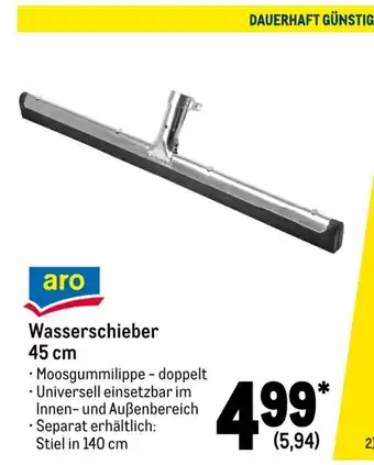 METRO aro Wasserschieber 45cm Angebot