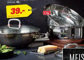 Höffner Edelstahl Wok Angebot