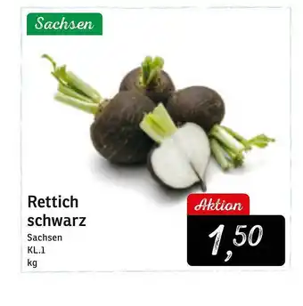 KONSUM Rettich Schwarz Angebot