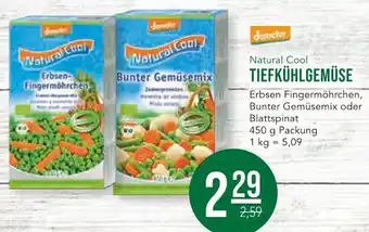 Naturkind Demeter Natural Cool Tiefkühlgemüse 450 g Packung Angebot