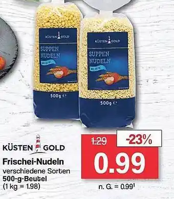 Famila Nord West Küstengold frischei-nudeln Angebot