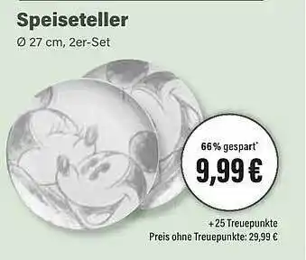 WEZ Speiseteller Angebot