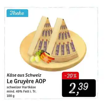 KONSUM Le Gruyère AOP Angebot