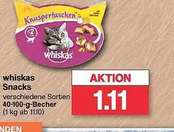 Famila Nord West Whiskas snacks Angebot