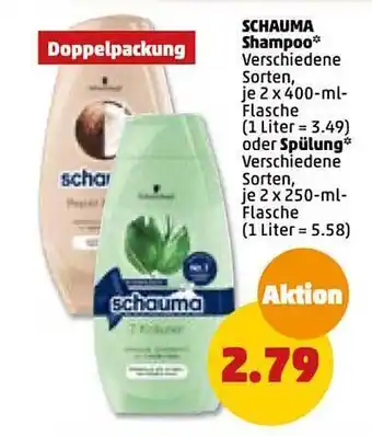 PENNY Schauma shampoo oder spülung Angebot