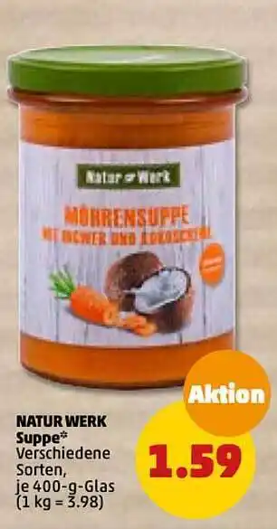 PENNY Natur werk suppe Angebot