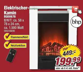 Poco Elektrische kamin bg00676 Angebot