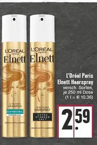 E-Center L'oréal paris elnett haarspray Angebot