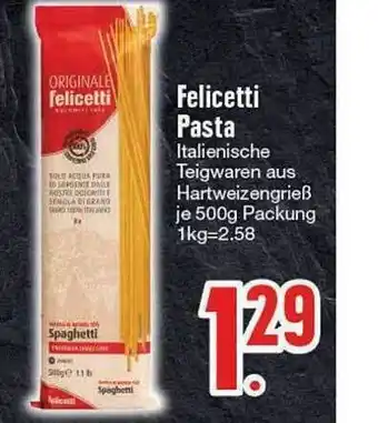 Edeka Felicetti pasta Angebot