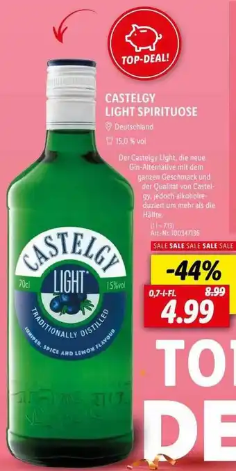 Lidl Castelgy light spirituose Angebot