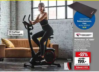 Lidl Christopeit heimtrainer al1000 Angebot