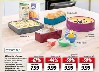 Lidl Cook silikon-backformen Angebot