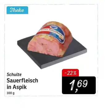 KONSUM Schulte Sauerfleisch in Aspik Angebot