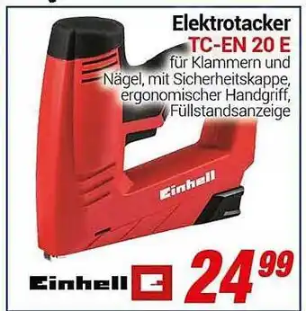 CENTERSHOP Einhell elektrotacker Angebot