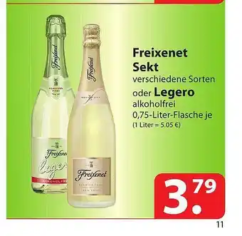 Famila Nord Ost Freixenet sekt oder legero Angebot