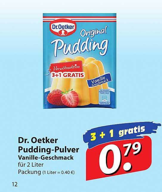 Dr oetker puddingpulver Angebot bei Famila Nord Ost