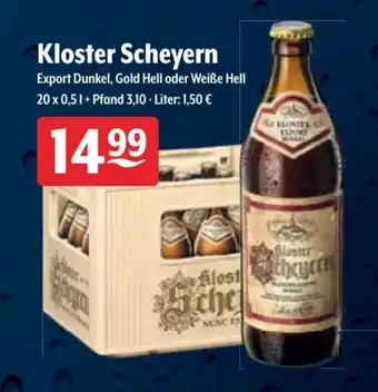 Getränke Hoffmann Kloster Scheyern 20x0,5L Angebot