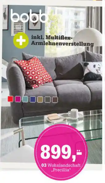 Höffner Wohnlandschaft Precillia Angebot