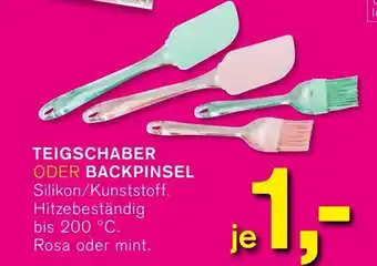 KODi Teigschaber oder Backpinsel Angebot