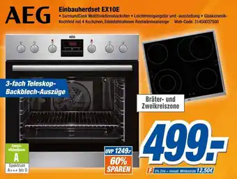 Expert Klein AEG Einbauherdset EX10E Angebot
