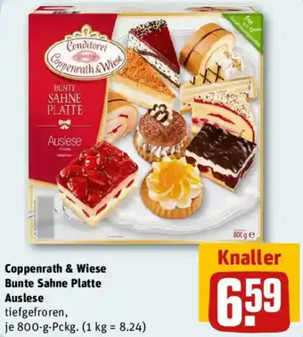 REWE Coppenrath & Wiese Bunte Sahne Platte Auslese 800 g Pckg. Angebot