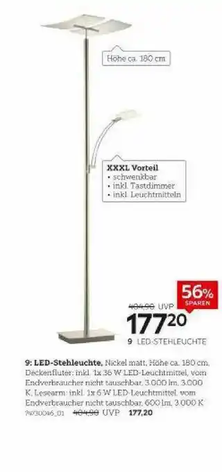 dodenhof Led-stehleuchte Angebot