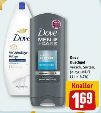 REWE Dove Duschgel 250 ml Fl. Angebot