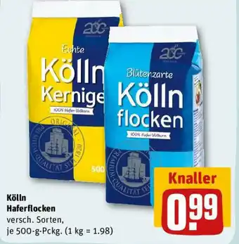 REWE Kölln Haferflocken 500 g Pckg. Angebot