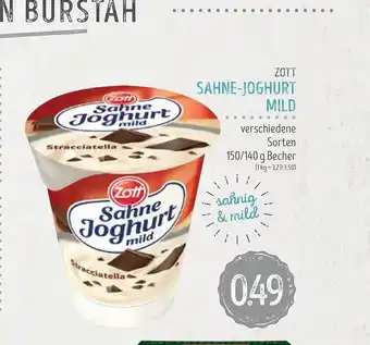 Edeka Struve Zott sahne joghurt mild Angebot