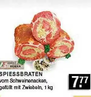 Edeka Zurheide Spiessbraten Angebot