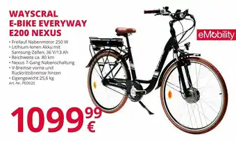 A.T.U. Wayscral E-Bike Everyway E200 Nexus Angebot