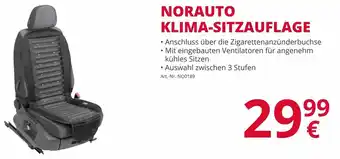 A.T.U. Norauto Klima Sitzauflage Angebot