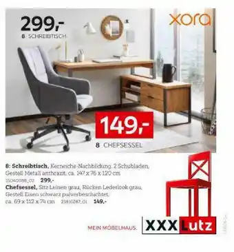 dodenhof Xora Chefsessel Oder Schreibtisch Angebot