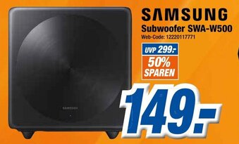 Expert Klein Samsung Subwoofer SWA W500 Angebot