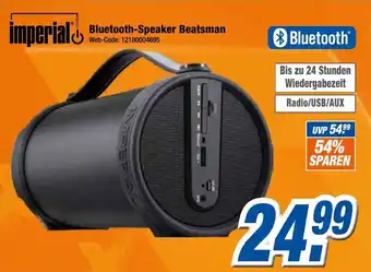 Expert Klein Imperial Bluetooth Speaker Beatsman Angebot