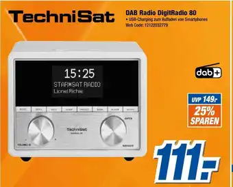 Expert Klein TechniSat DAB Radio DigitRadio 80 Angebot