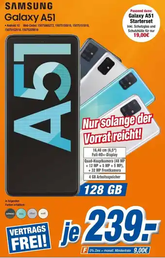 Expert Klein Samsung Galaxy A51 Angebot
