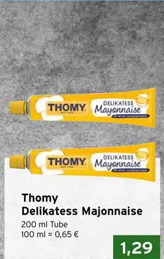 CAP Markt Thomy Delikatess Majonnaise Angebot