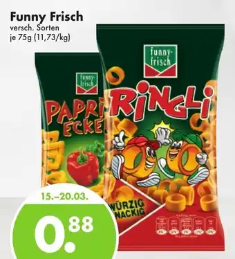 Trink und Spare Funny Frisch 75g Angebot