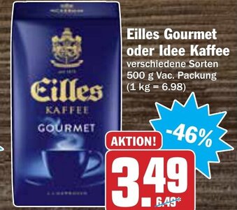 AEZ Eilles Gourmet oder Idee Kaffee 500g Angebot