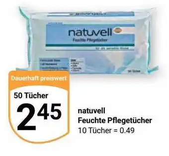 Globus Natuvell feuchte pflegetücher Angebot