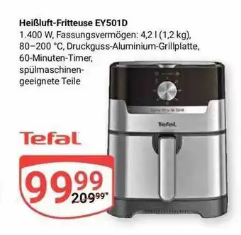 Globus Heißluft-fritteuse ey501d tefal Angebot