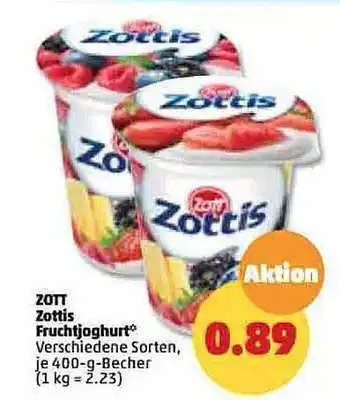 PENNY Zott zottis fruchtjoghurt Angebot