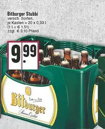 E-Center Bitburger stubbi Angebot