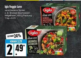 Edeka Iglo veggie love Angebot