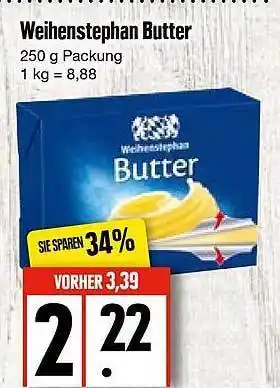 Edeka Weihenstephan butter Angebot