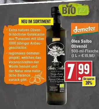 Edeka Olea salbo olivenöl Angebot