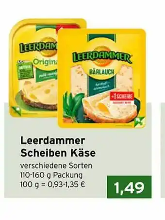 CAP Markt Leerdammer Scheiben Käse Angebot