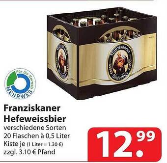 Famila Nord Ost Franziskaner hefeweissbier Angebot