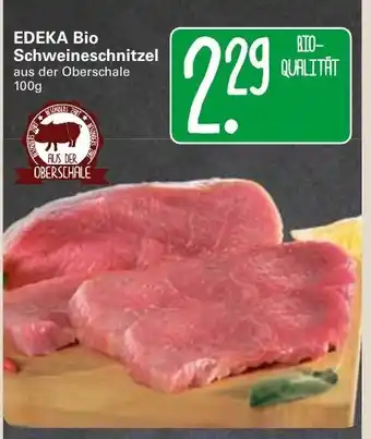 WEZ Edeka Bio Schweineschnitzel 100g Angebot